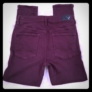 Plum American Eagle pants